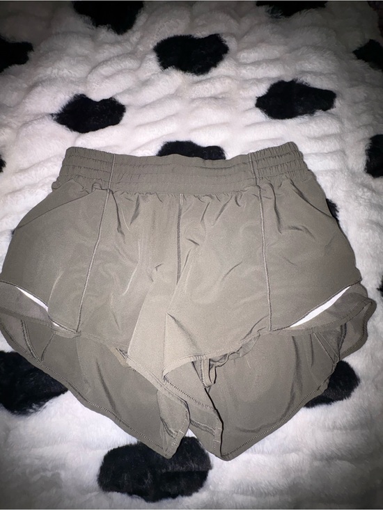 lululemon athletica Pants - lululemon athletica Olive Green Athletic Running Shorts